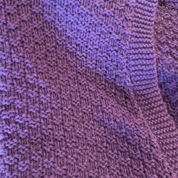 Vintage Tony Lambert Small Artsy Cardigan Sweater Colorful VTG Grandma Textured - Picture 6 of 7